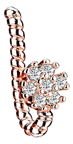 Anillos De Nariz Falsos 18g Aro Clip En La Nariz Oro Rosa