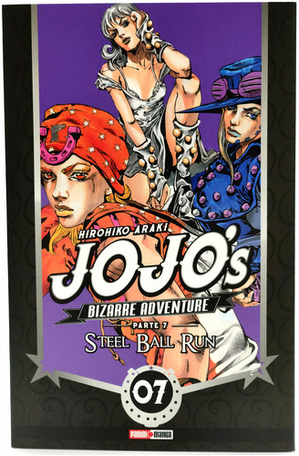 Jojo's Bizarre Adventure Steel Ball Run N. 7 Manga Panini Parte 7