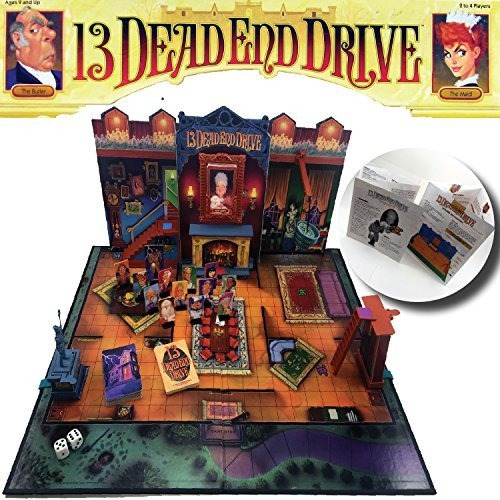 Milton Bradley 13 Dead End Drive Board Game Por
