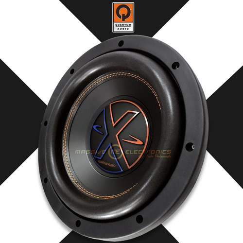 Subwoofer Quantum Audio Qwx2000-12d4 2000w 12 PuLG 4 Omhs