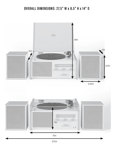Crosley Cr6034b-na Switch Ii Tocadiscos Bluetooth Con Alta