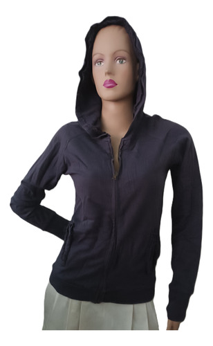 Chaqueta Suéter Con Capucha Mujer