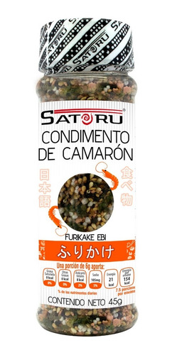 Imagen 1 de 2 de Combo Furikake Camaron Y Salmon Satoru