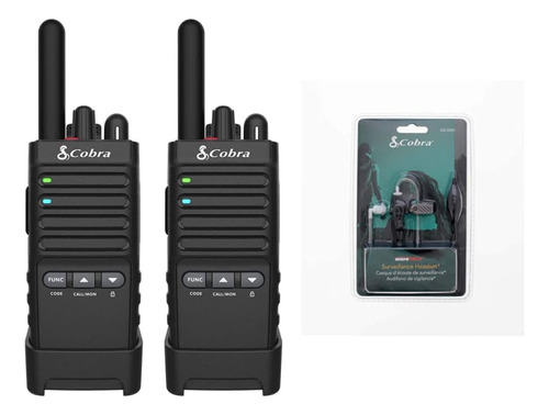 Cobra Walkie Talkies Px650 Profesional/negocios Recargable, 