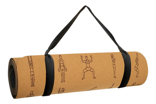 Eco-friendly Cork Yoga Mat With Natural Rubber Backing Non-.