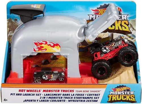 Pista De Corrida Hot Wheels Monster Trucks Radicais Extremo