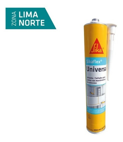 Sellante Elástico Sikaflex® Universal 300 Ml