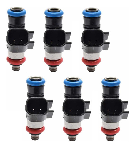 6pzs Inyector Gasolina Para Ford Edge 6cil 3.5 2009