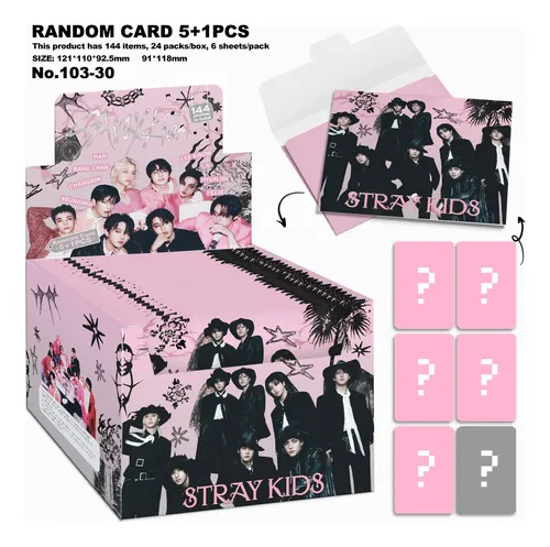 Stray Kids バンチャン SSJYP リアルカード CASE143 Stray Kids 144 Fotos Por Caixa Com Envelope E Suporte | MercadoLivre