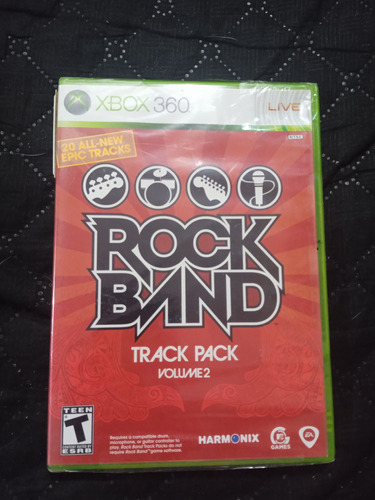 Rock Band Track Pack Volume 2 Original Xbox 360 - Nuevo