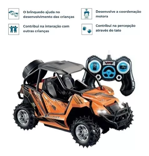 Carro De Controle Remoto Rally Discovery Bateria Recarregável