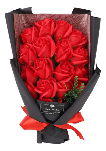 Ramo De Rosas Artificiales Para Aniversario De Cumpleaños, 1