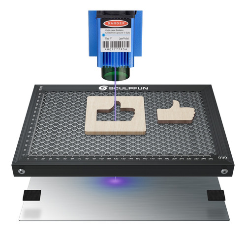 Grabador Láser Sculpfun, Mesa De Trabajo De Nido De Abeja, 