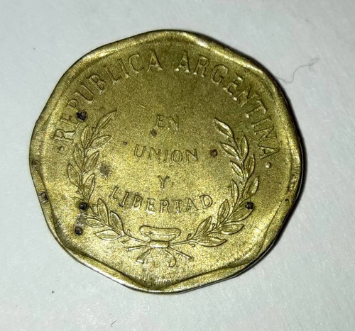 Moneda 1 Centavo Convertible.1992. Argentina. (Usado)
