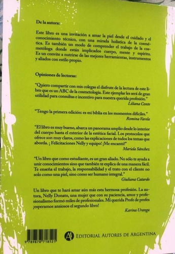 Imagen 2 de 2 de Libro De Cosmetologia