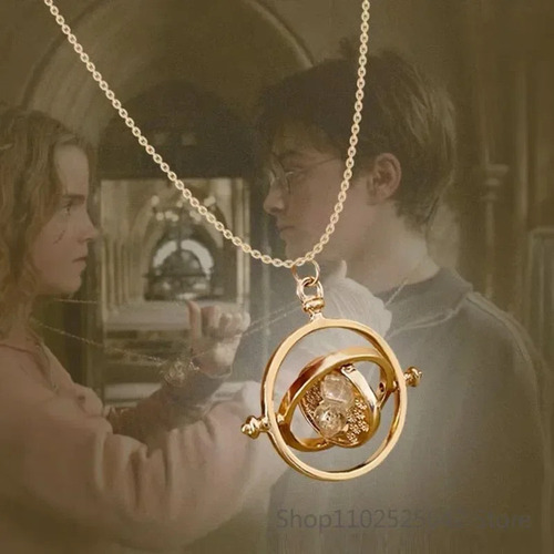 V Harry Potter - Collar Giratiempo Horrocrux Snitch 01