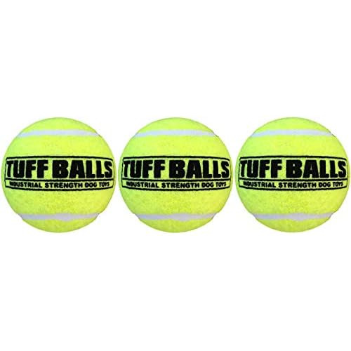 Paquete De 3 Pelotas De Tenis Mega Tuff Perros, 6 Pulga...