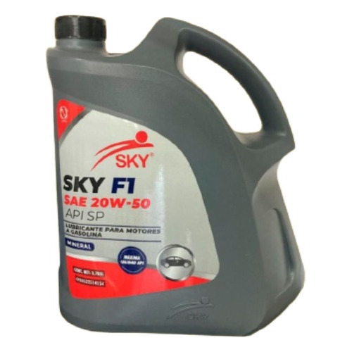 Galon Sky Aceite 20w50 Mineral Original Sellado Toda Vzla!! 