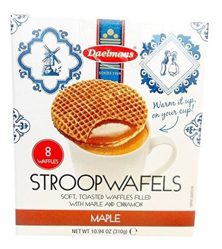 Jarabe De Maple - Daelmans Stroopwafels, Maple, 10.94 (8 Cou