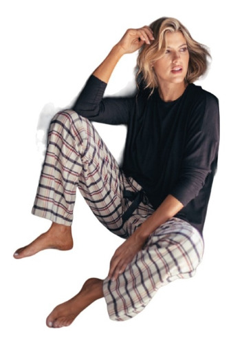 Pijama Manga Larga Pantalon Philipa Sweet Lady Mery 9622-23