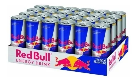 Energetico Red Bull Energy Drink 250 Ml Trad Fardo Pack 24 | Frete grátis
