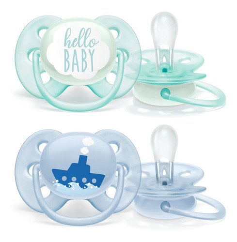 Chupete Ultra Soft Philips Avent Scf222/01 0-6 Meses