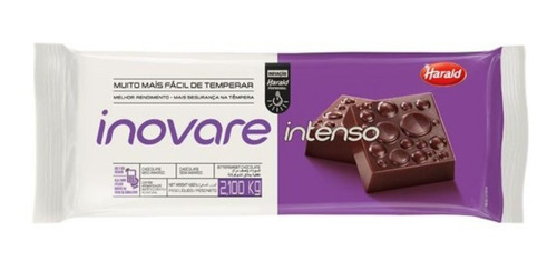 Chocolate Meio Amargo Intenso Inovare 2,1 Kg Harald