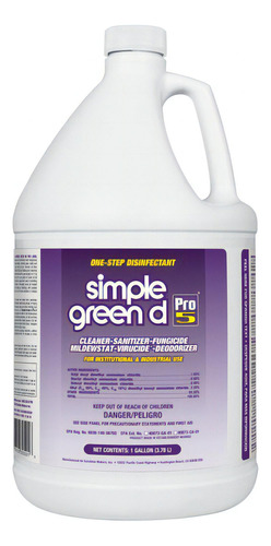 Limpiador Desinfectante Virucida Multiuso Simple Green 1 Gal