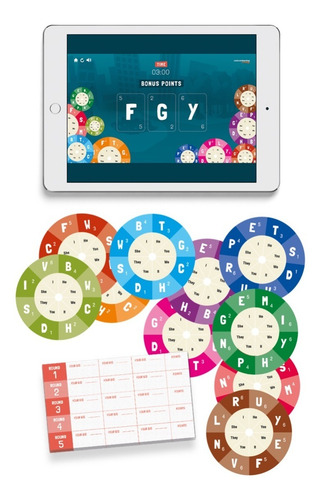 Letter Bids Everyday Activities Juego Didáctico Inglés