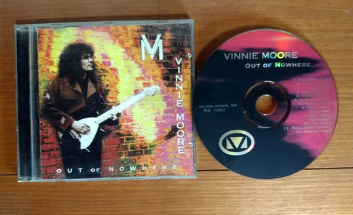 Vinnie Moore Out Of Nowhere Cd