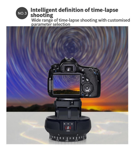 Para Cabezal Panorámico Motorizado Para Cámara, Ligero, 2000