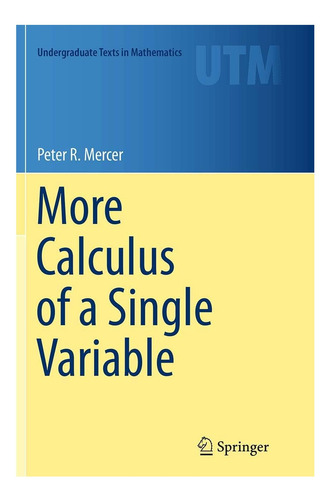 Libro: Más Cálculo De Una Sola Variable (licenciatura En