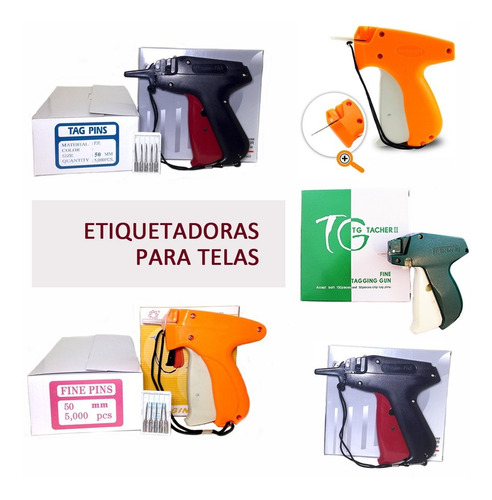 5 Agujas Regular Pistola Etiquetadora Prendas Standard 202