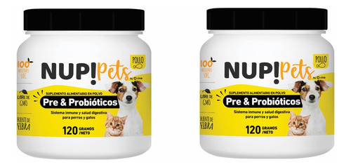 Duo Nup!pets Pre&probióticos (pollo)