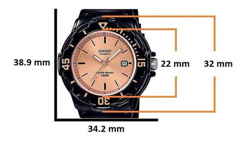 Reloj Casio Lrw 200h-9ev2 Original Resist Agua 100m Garantía
