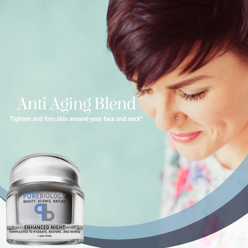 Imagen 4 de 6 de Biología Pura Noche Crema Facial Hidratante Con Retinol, Áci