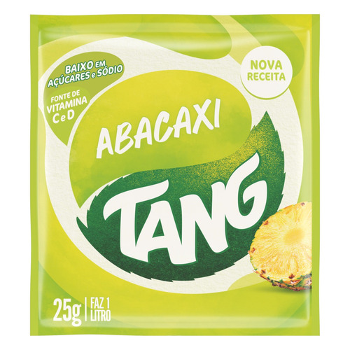 Suco de abacaxi  Tang em pó sem glúten 25 g 