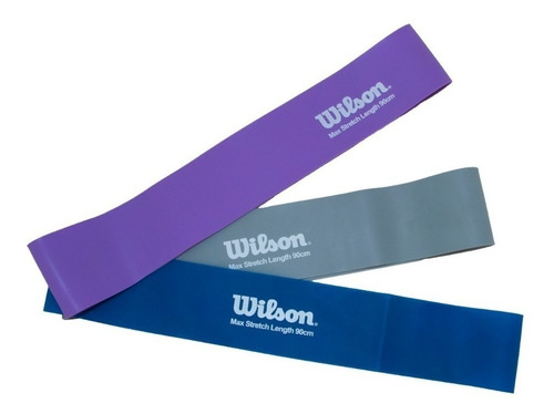 Set Bandas Ovalo (cerradas) 3 Resistencias Wilson 