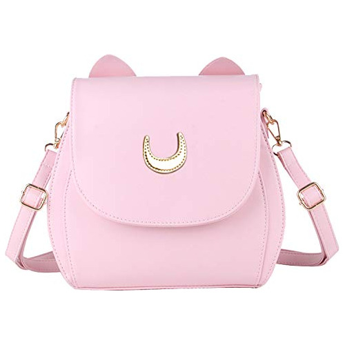 Oweisong Mujeres Luna Sailor Purses Y Bolsos Cute Cat Anim