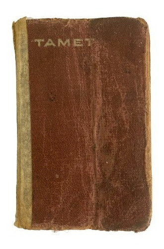 Tamet Antiguo Manual Libro Tablas. 2º Edición.