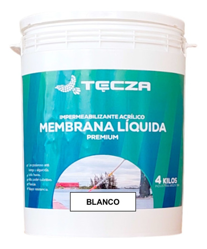 Membrana Liquida Techos 4 Kg Curable Uv - Calidad Premium 
