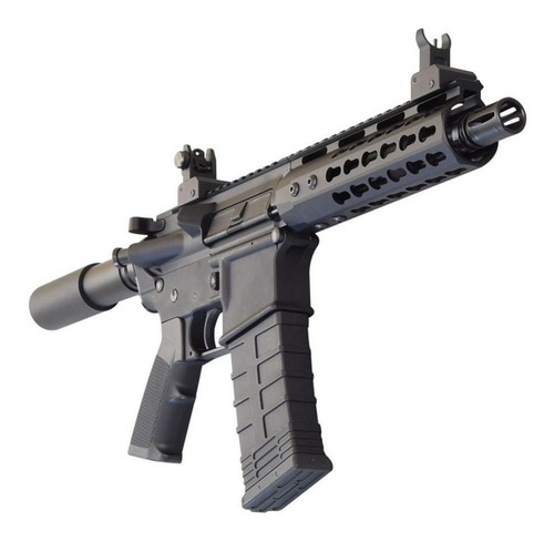Juego De Miras Abatibles Metálicas Ar15 M4 M16 Ak47