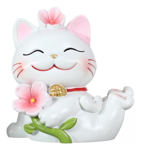 2 Figura Felina De Resina Para Decoración Del 2 Piezas