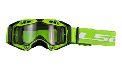 Antiparra Ls2 Aura Pinlock Cross Motorcross Enduro - Verde