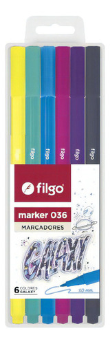 Marcador 036 Filgo Galaxy X6 Filgo M36-e6-gxy