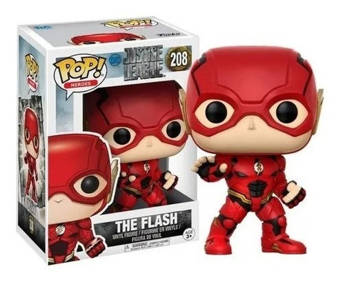 Funko Pop Heroes Dc Justice League Pop The Flash