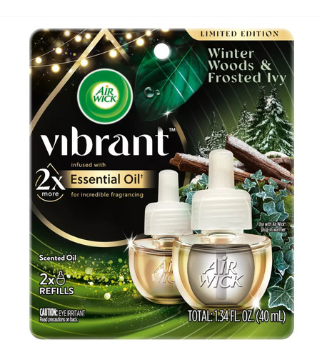 Aromatizante Air Wick Vibrant Wint Woods & Frosted Ivy