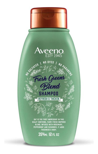 Aveeno Mezcla Fresca Shampoo 354 Ml