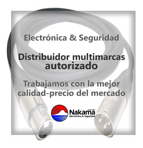 Imagen 4 de 4 de Cable Canon Canon Para Microfono Conector Xlr 9mts