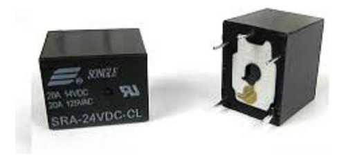 Sra-12vdc-cl Mini Relevador 12v 20a 5 Pin 1p2t